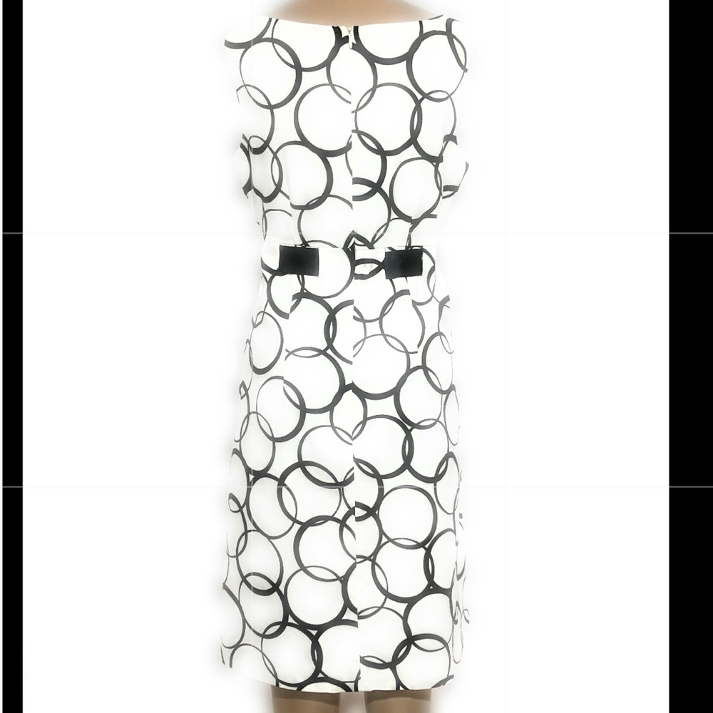 🛑SOLD🛑Jessica Howard Dress Size 8 Black Ivory - Picture 2 of 8